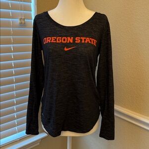 Nike Dri-FIT Oregon State Shirt Women’s Small Long Sleeve